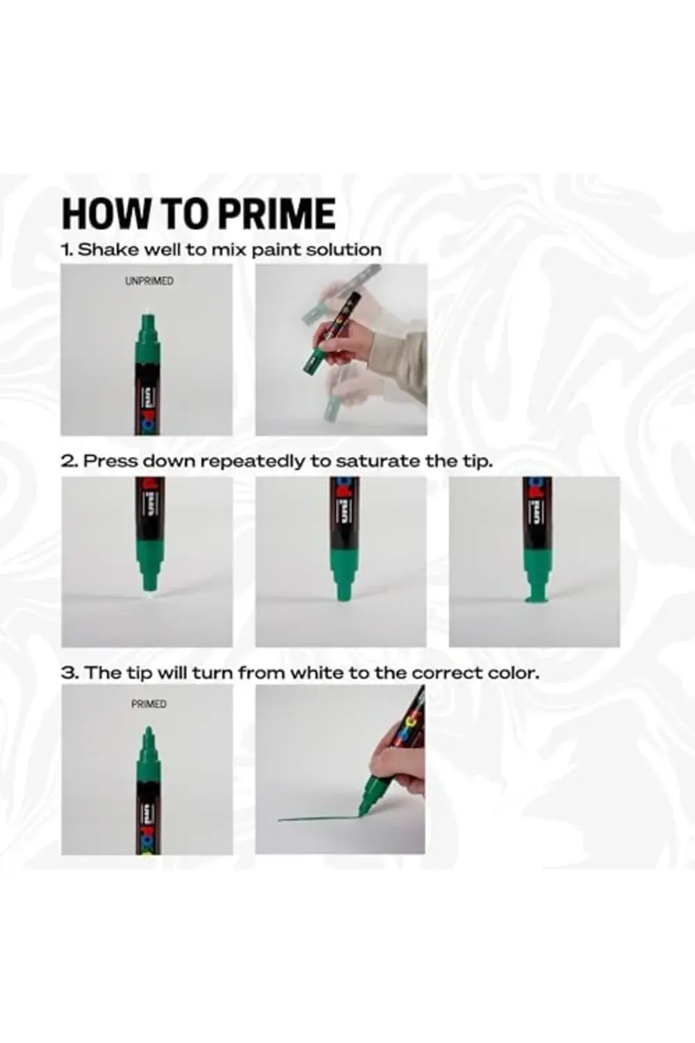 Pc-1Mr Su Bazlı Poster Markörü, Siyah 1174074