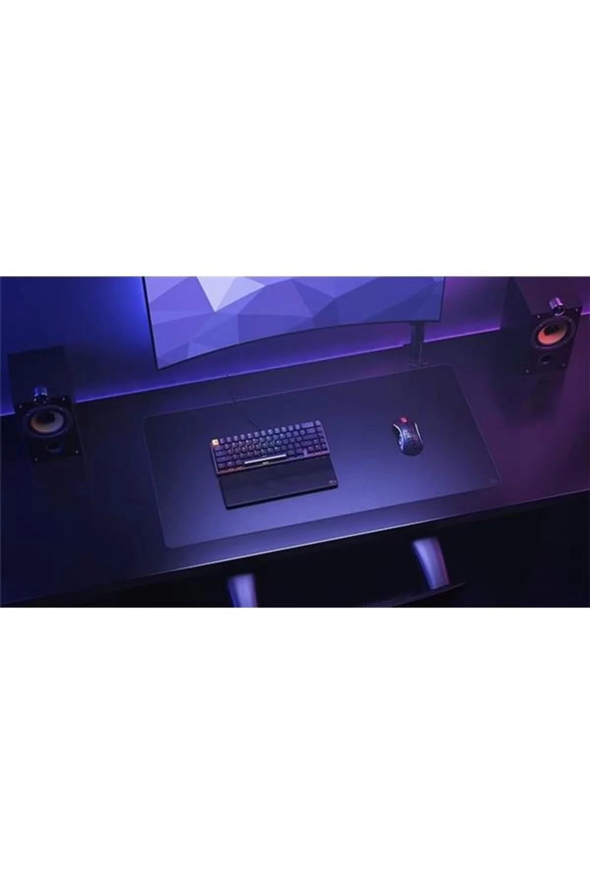PC Gaming Race STEALTH Fare Altlığı - XXL Uzatılmış, Siyah