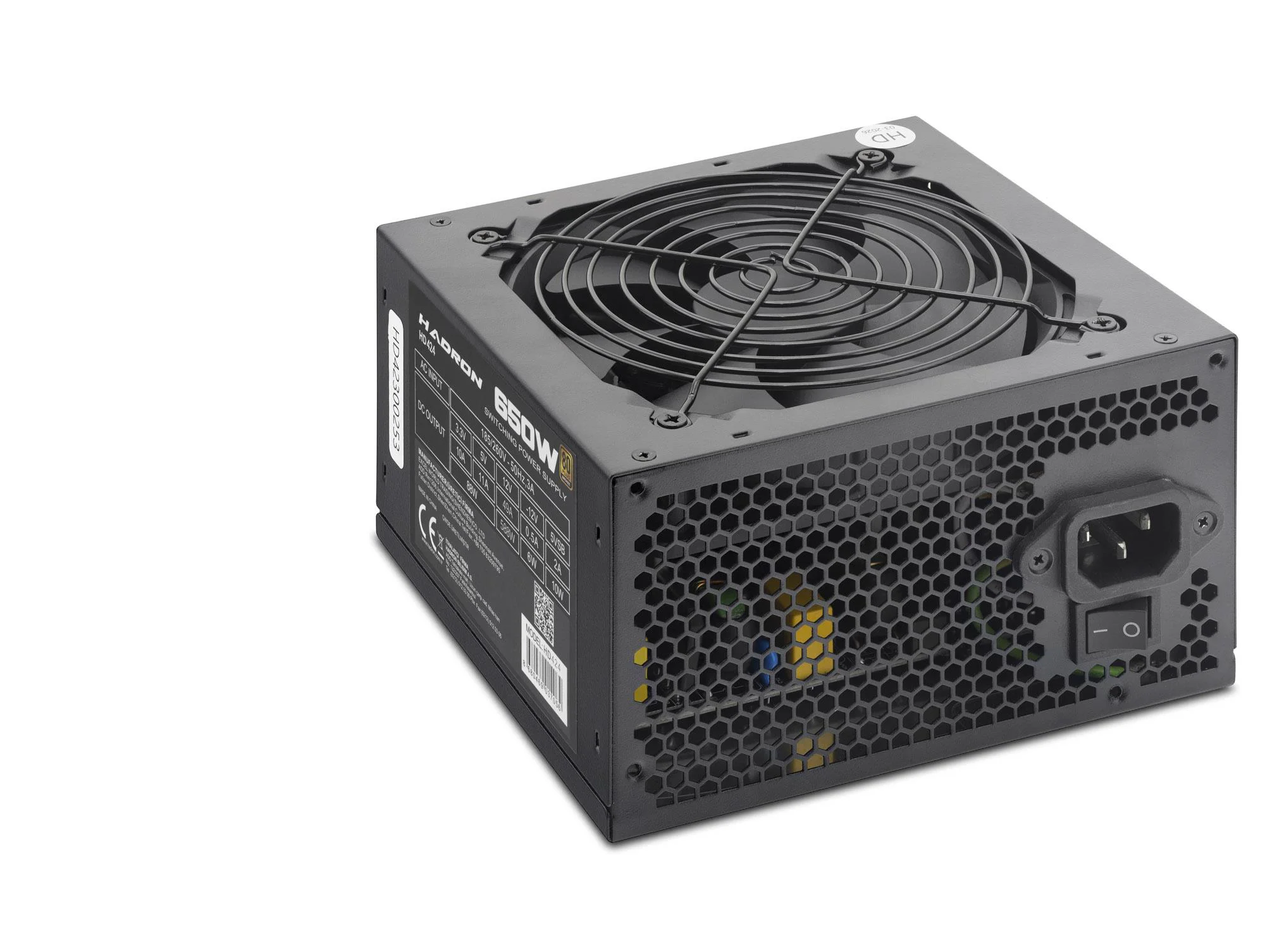 Pc Power Supply Güç Kaynağı 650W 12 Cm Fan Atx 80 Plus Siyah HD424 Pc Power Supply Güç Kaynağı 650W 12 Cm Fan Atx 80 Plus Siyah HD424