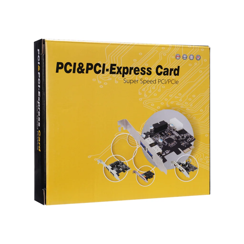 PCI Express RS232 2 Port Kart - S-LINK SL-EX2S - Windows/Linux Destekli