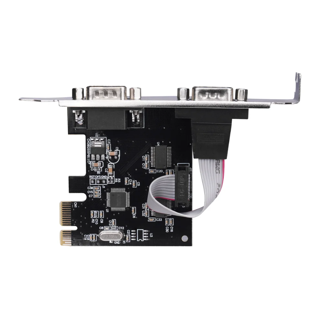 PCI Express RS232 2 Port Kart - S-LINK SL-EX2S - Windows/Linux Destekli