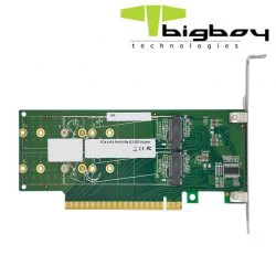 PCIe 4.0 x4 PCIe 4.0 x16 4xM.2 4xNVMe Çevirici Ünite