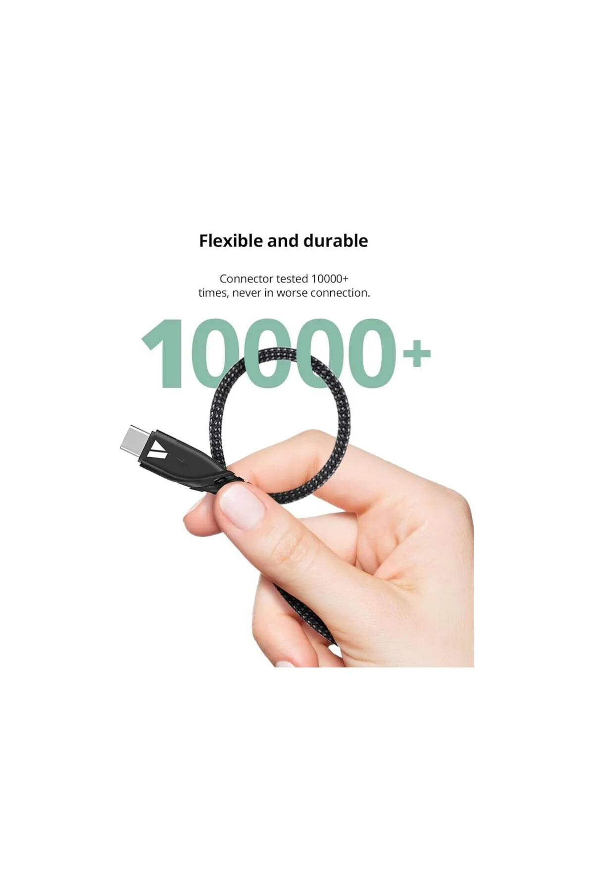 PD 100W Destekli 5'i 1 Arada Naylon Örgülü Kablo, Çoklu Şarj Kabl