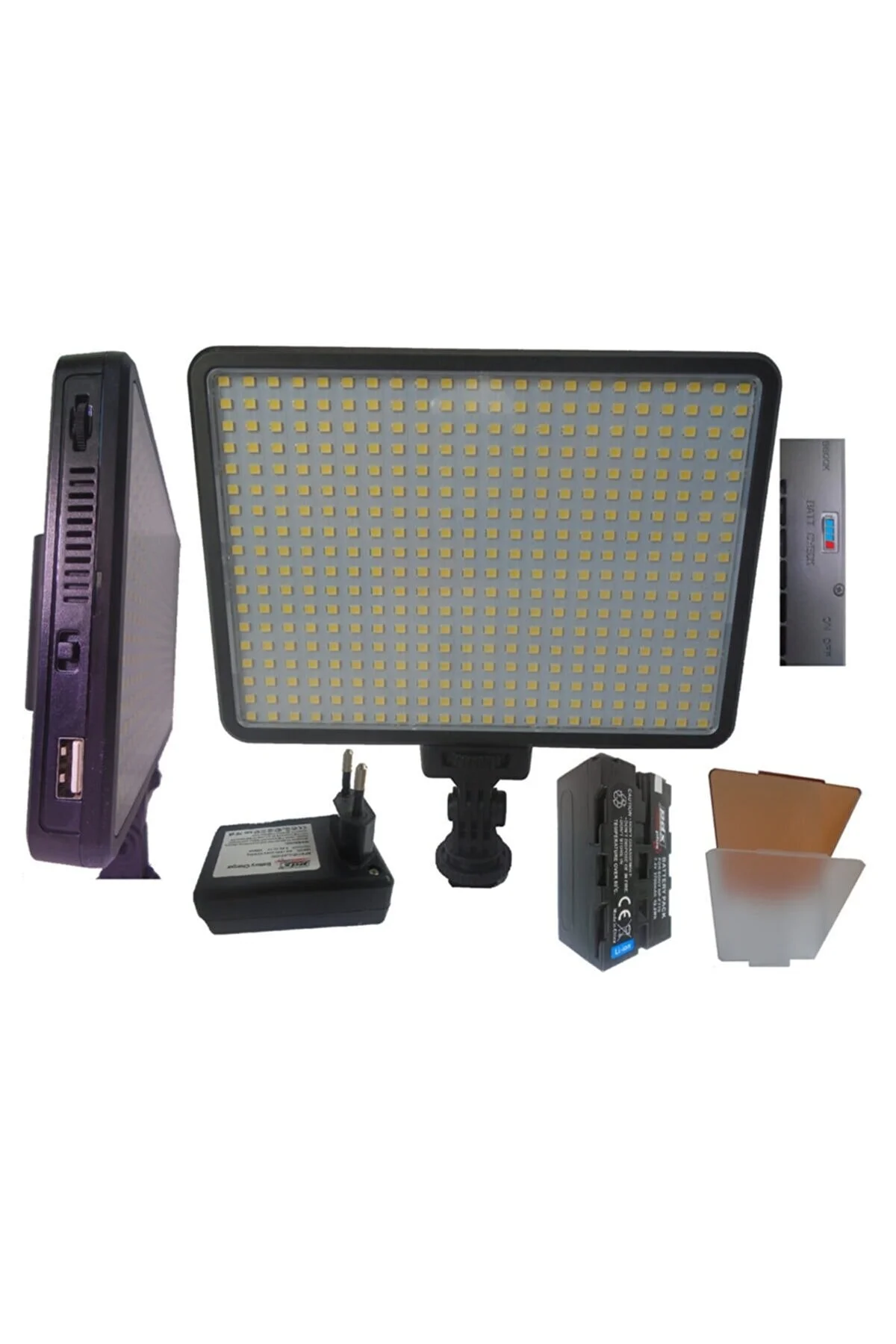 Pdx Led-396a, Panasonic Mdh3, Ac8 Için396 Ledli Sony Kamera Tepe Işığı
