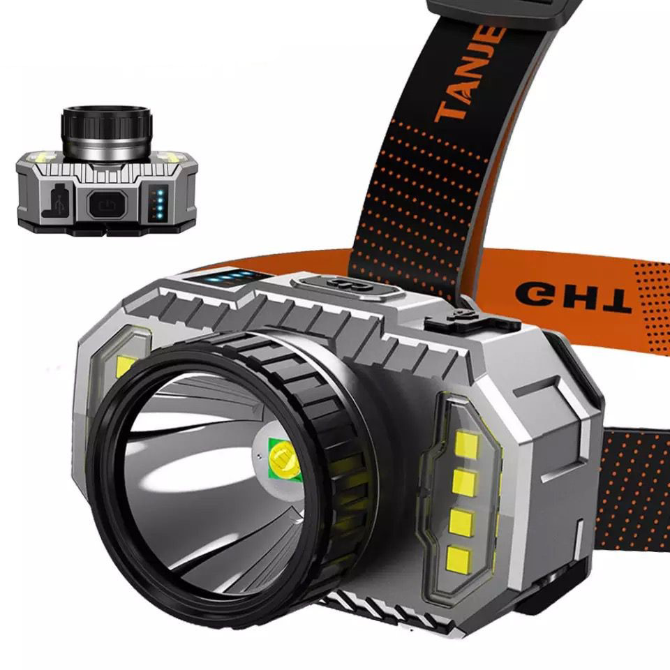 PeakStar PS-010 800 Lümen Zoomlu Şarj Göstergeli Cob LED Usb'li Ş