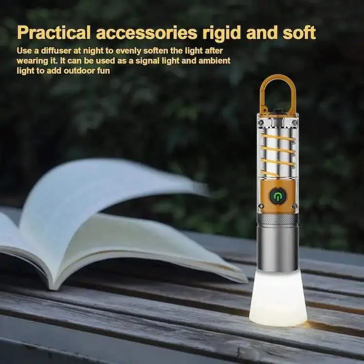 Peakstar Ps-8915 10w Zoomlu Led Powerbank Özellikli Şarjlı Kamp E