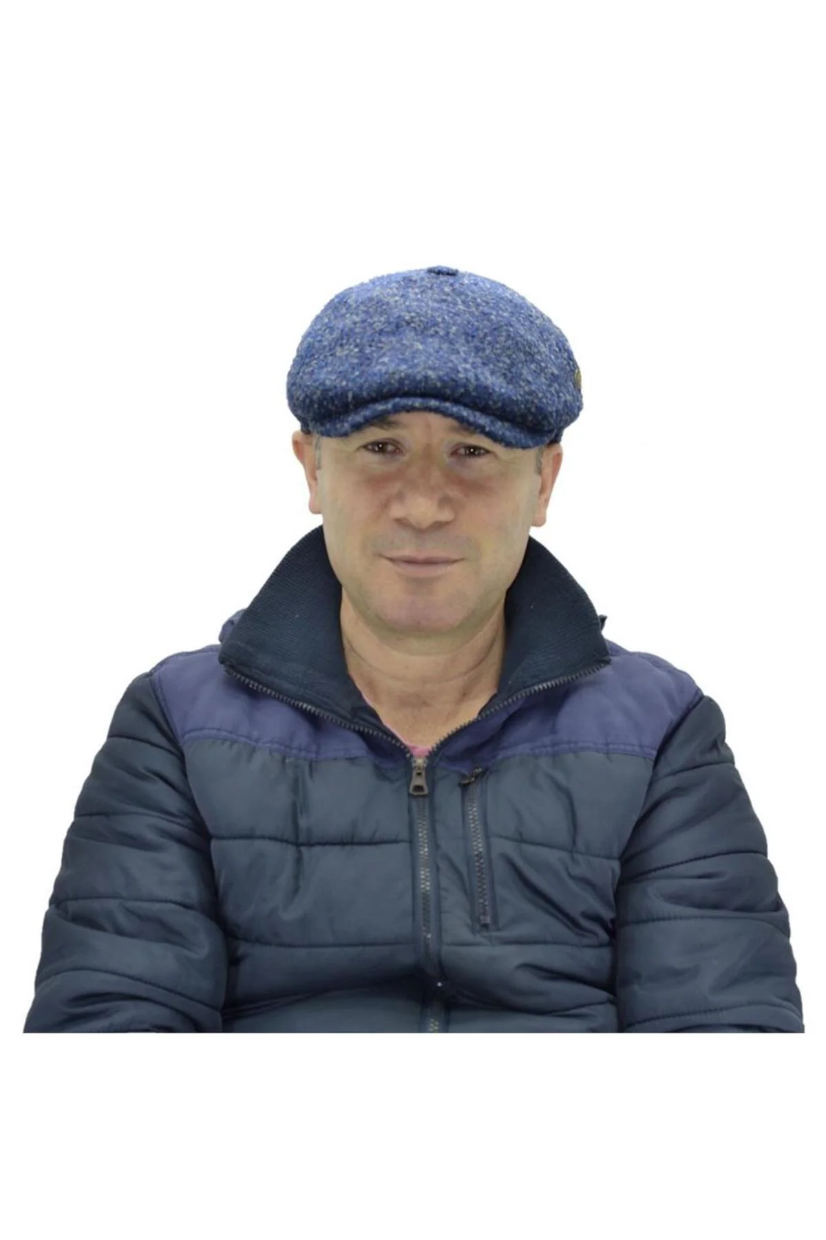 Peaky Blinders İngiliz Model Yün Kasket Lacivert