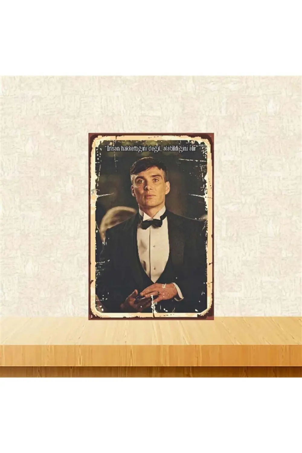 Peaky Blinders Retro Ahşap Poster 20x30 cm Fiyatı, Yorumları ve Özellikleri