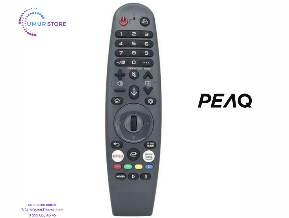 Peaq PQ32DAL540 Webos Smart Televizyon Kumandası-Mikrofonlu Peaq PQ32DAL540 Webos Smart Televizyon Kumandası-Mikrofonlu