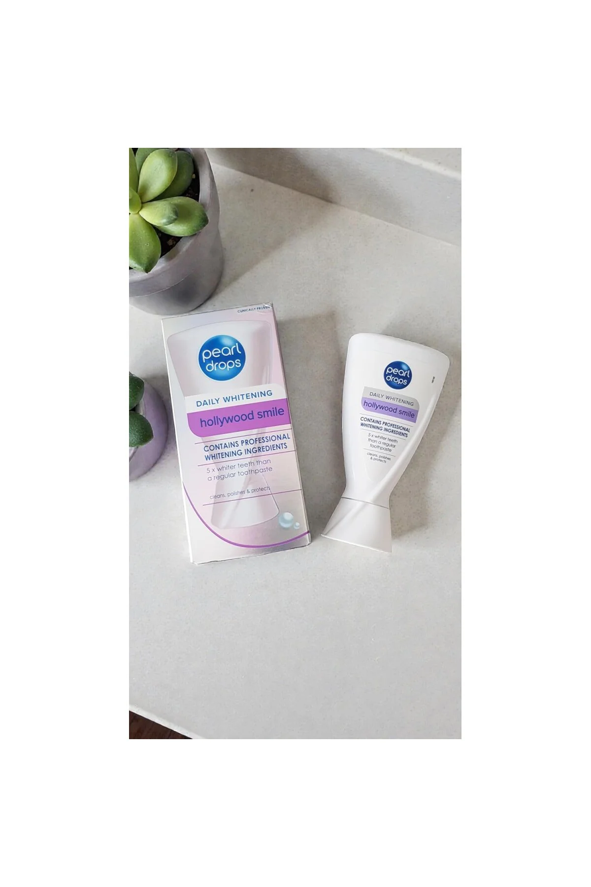 Pearl Drops Hollywood Smile Beyazlatıcı Diş Macunu, Aktif Oksijen