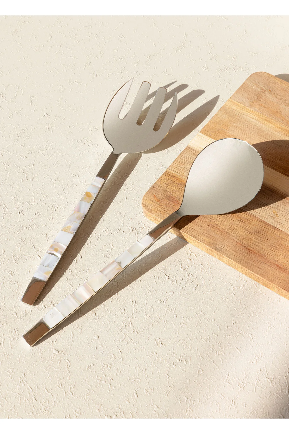 Pearl Salata Servis Takımı White 2 Parça