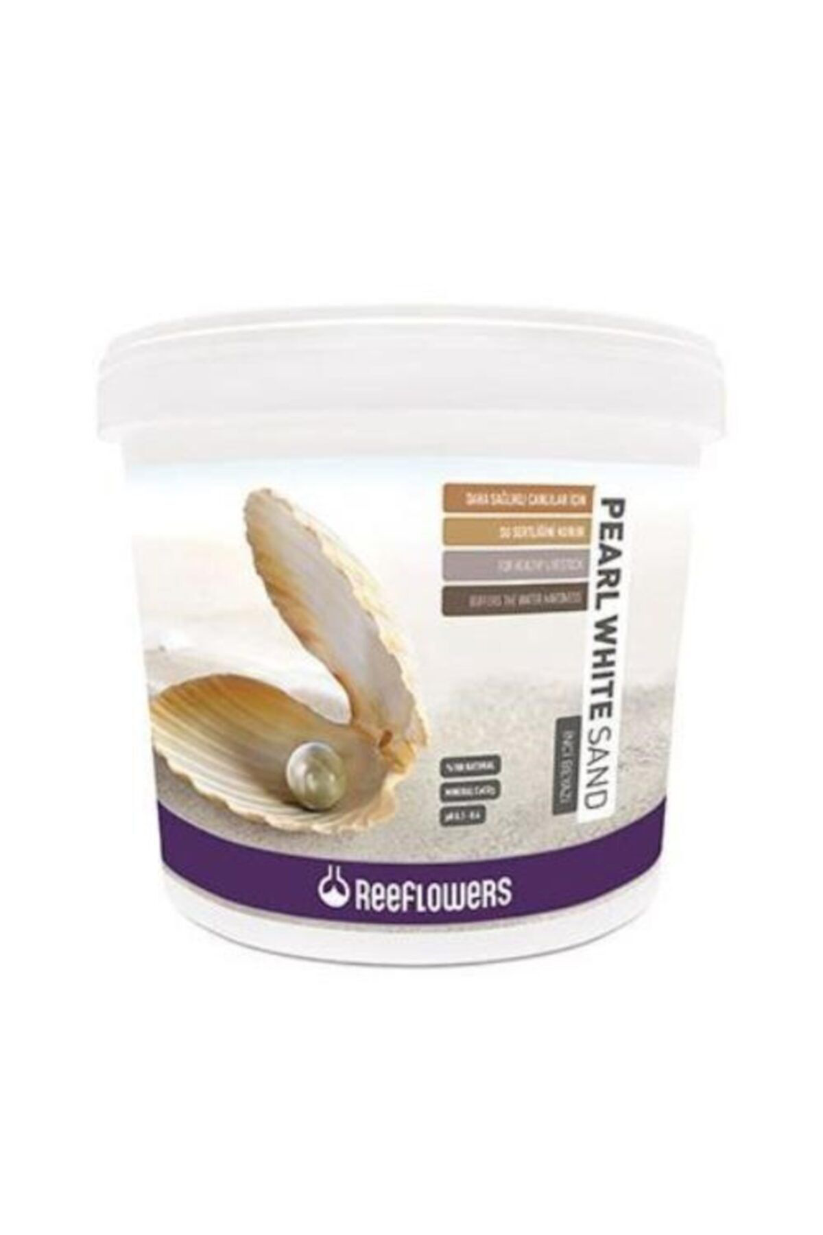 Reeflowers Pearl White Mineralli Akvaryum Kumu 7 Kg (1-1,5Mm)