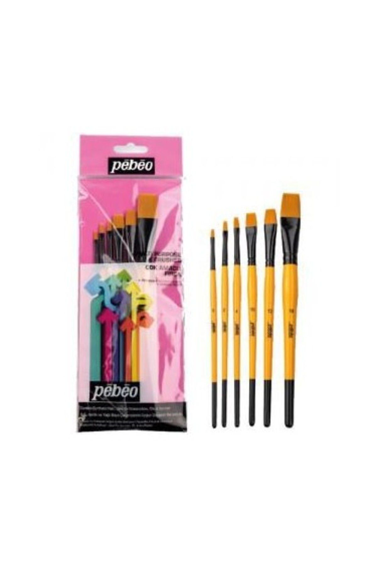 Pebeo Fırça Seti Çok Amaçlı Set 3 8696384101215
