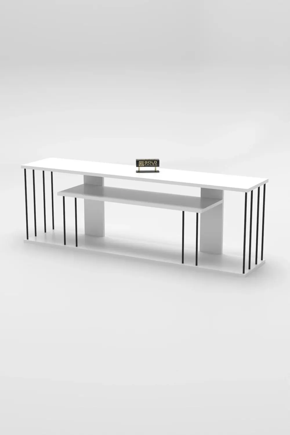 Peçetelik Baharatlık Mutfak Raf Beyaz