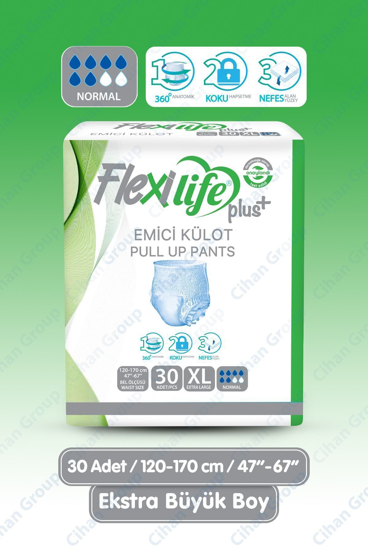 Ped Emici Külot Hasta Bezi Xl Beden 30'lu