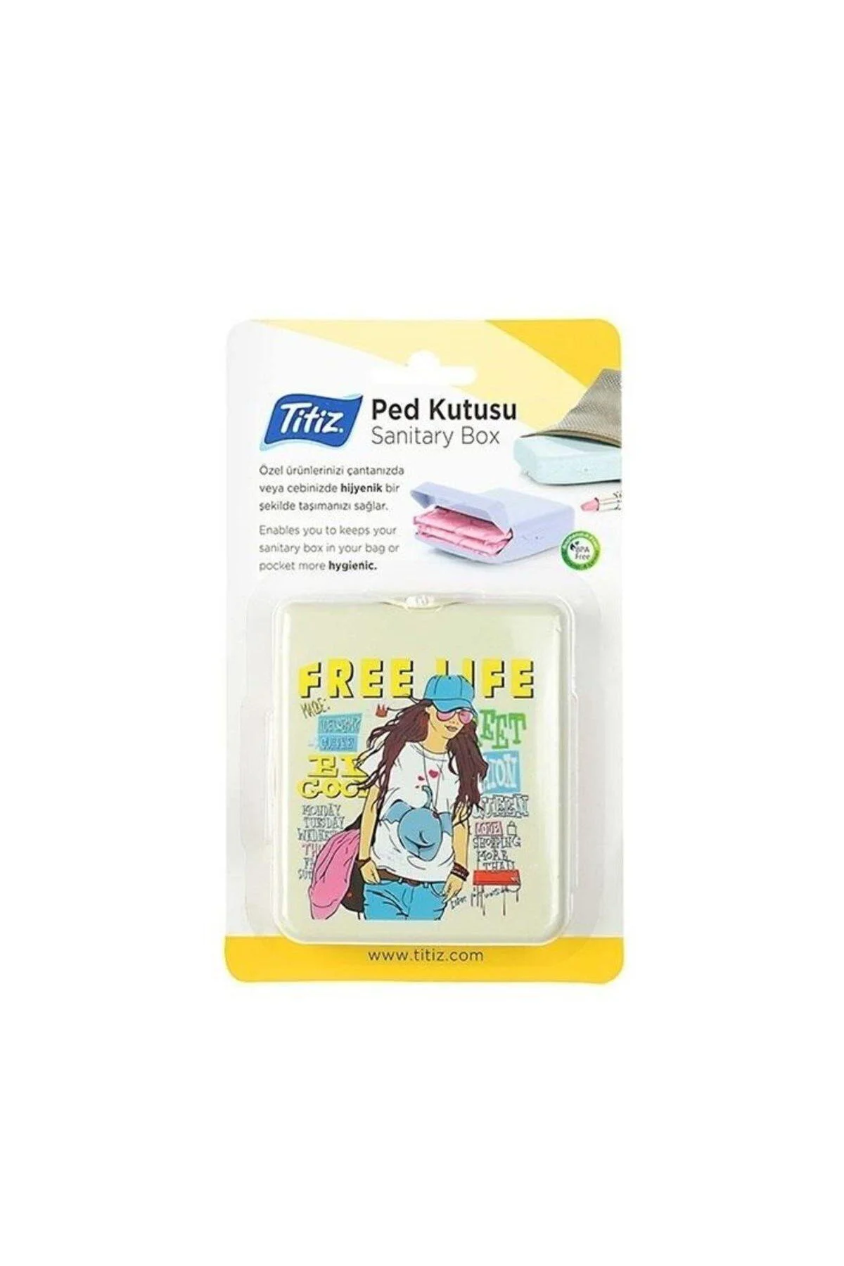 Ped Kutusu, Çanta İçi Hijyenik Ped Kutusu, Ped Saklama Kutusu