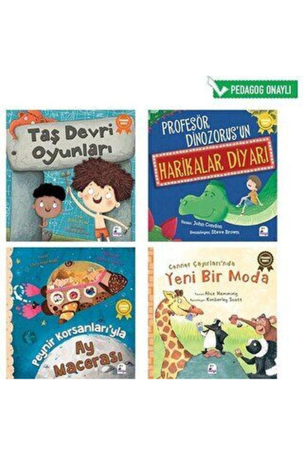 Pedagog Onaylı Uyku Vakti Hikayeleri Seti 4 (4 Kitap) / İndigo Ki