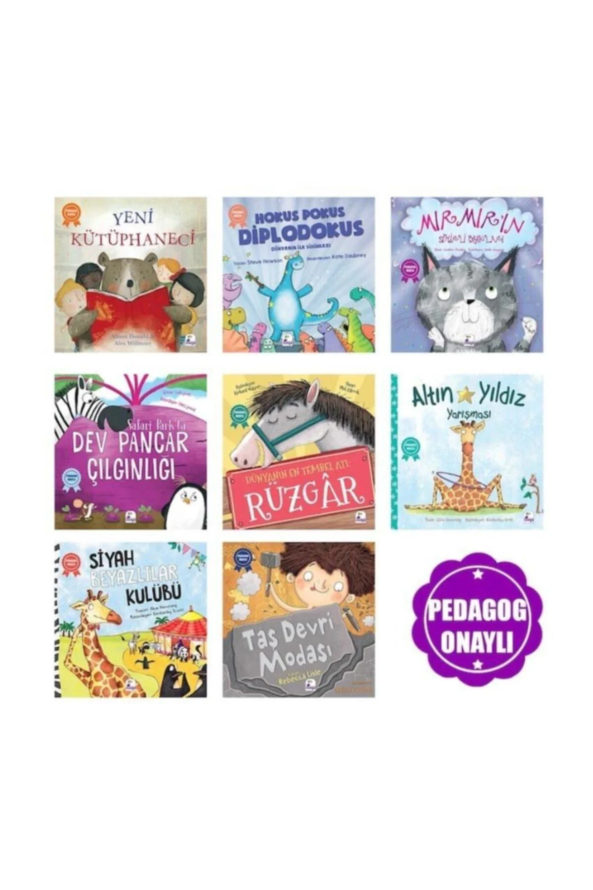 Pedagog Onaylı Uyku Vakti Hikayeleri Seti 8 Kitap Indigo