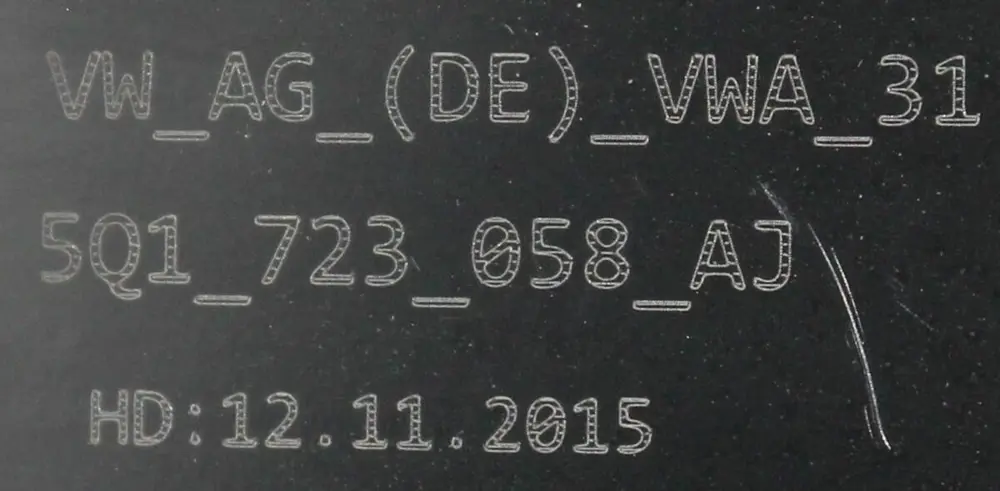 Pedal Takımı - Gaz + Fren (VW Orjinal)(5Q1723058AJ)(Golf 7)