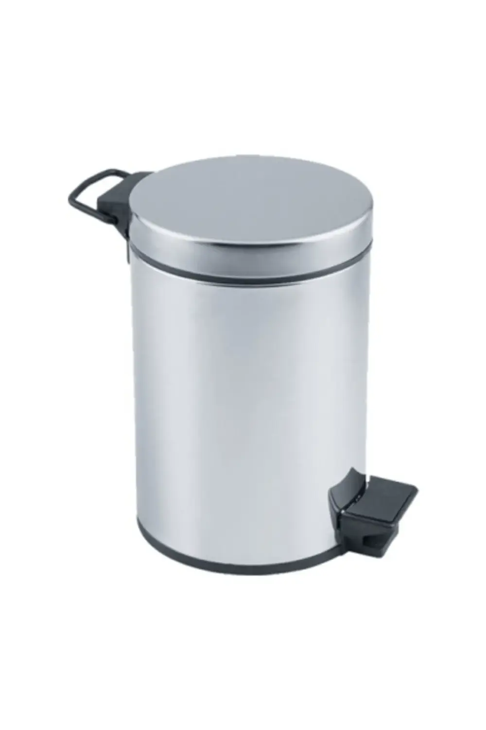 Pedalli 3lt Krom Metal Çöp Kovasi (4767)