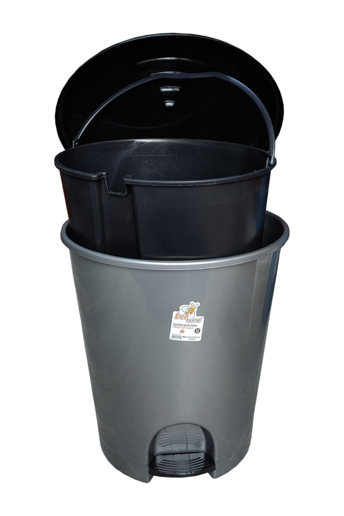 Akay Pedallı Çöp Kovası 7 Lt