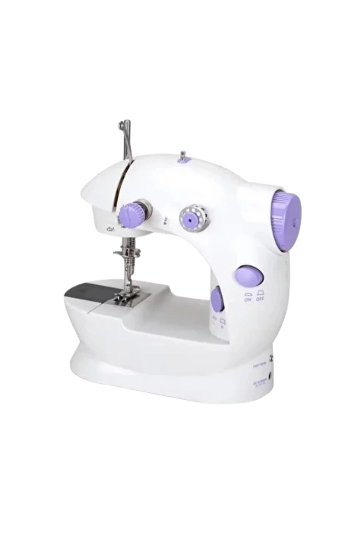 Pedallı Mini Dikiş Makinesi Çift Makara Kilitli Dikiş Pedallı Mini Dikiş Makinesi Çift Makara Kilitli Dikiş - Görsel 5