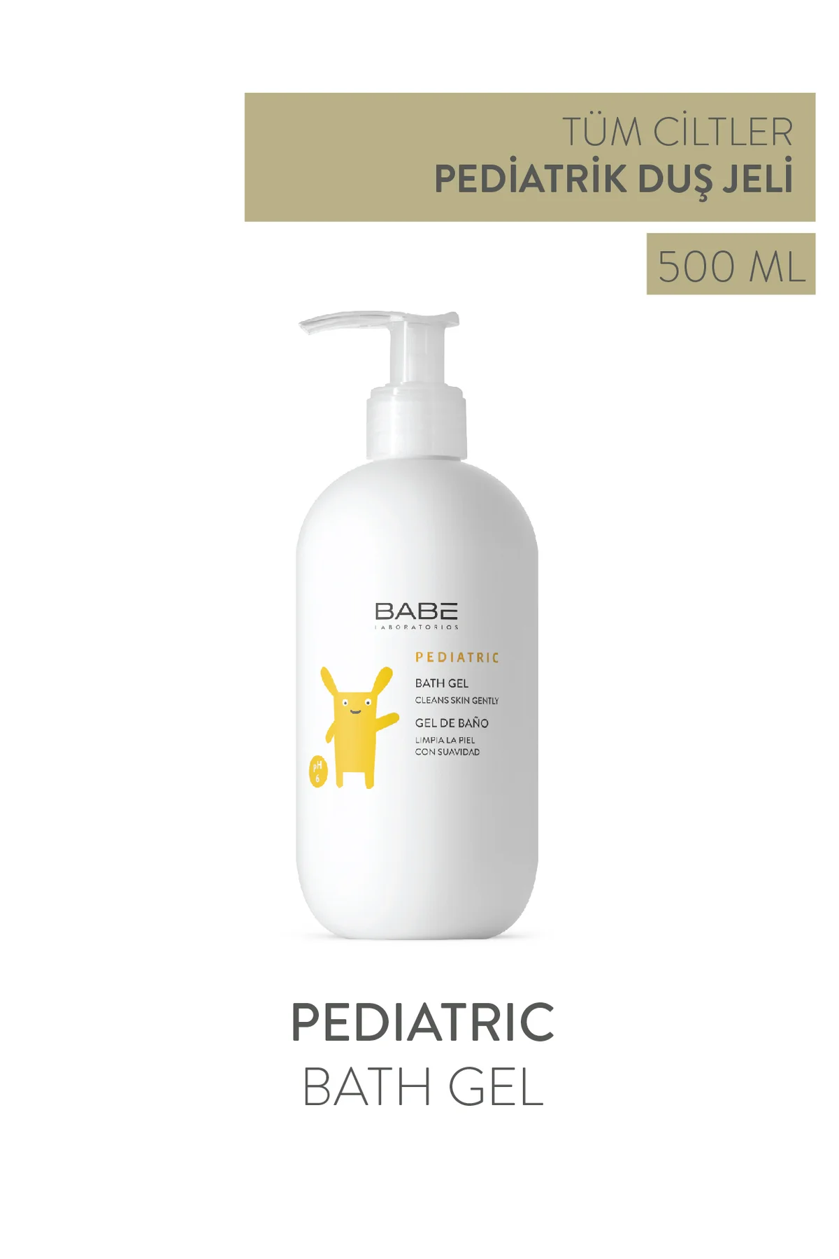 Pediatric Bath Gel 500ml - Bebek ve Çocuklar İçin Banyo Jeli Fiyatı, Yorumları ve Özellikleri