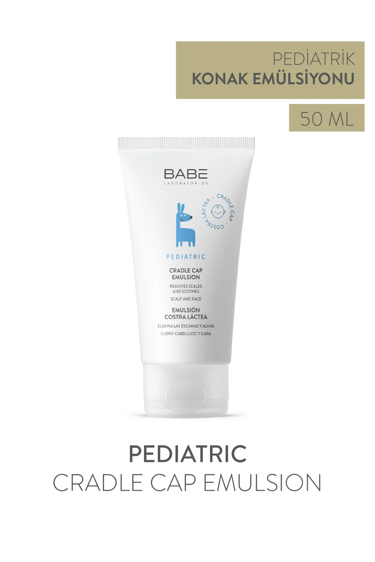 Pediatric Cradle Cap Emulsion 50ml - Konak Önleyici Emülsiyon