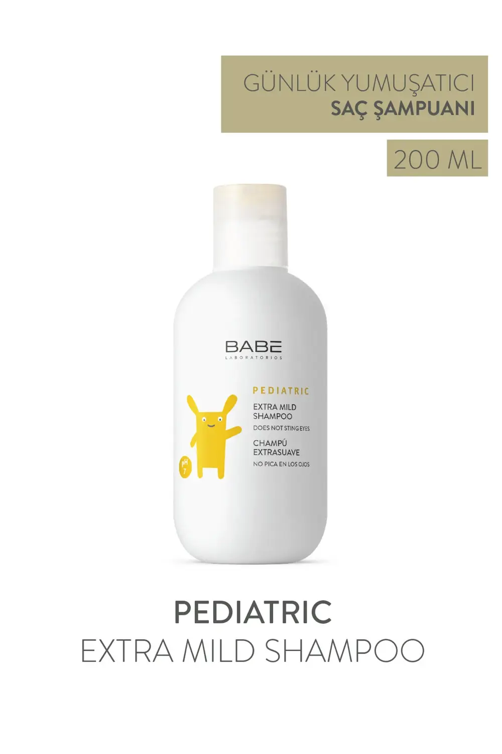 Pediatric Extra Mild Shampoo  Günlük Kullanıma Uygun Şampuan 200