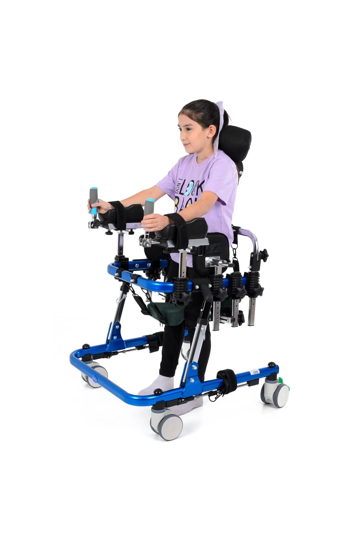 Pediatrik Walker Yürüteç |Çift Yönlü Kullanım,Ayarlanır Aksesuar,Yükseklik DY049146L(2) - Görsel 2