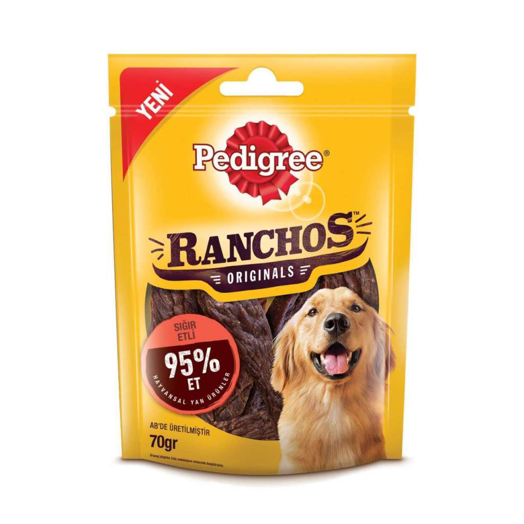 Pedigree Ranchos Sığır Etli Köpek Ödül Maması 70Gr Pedigree Ranchos Sığır Etli Köpek Ödül Maması 70Gr