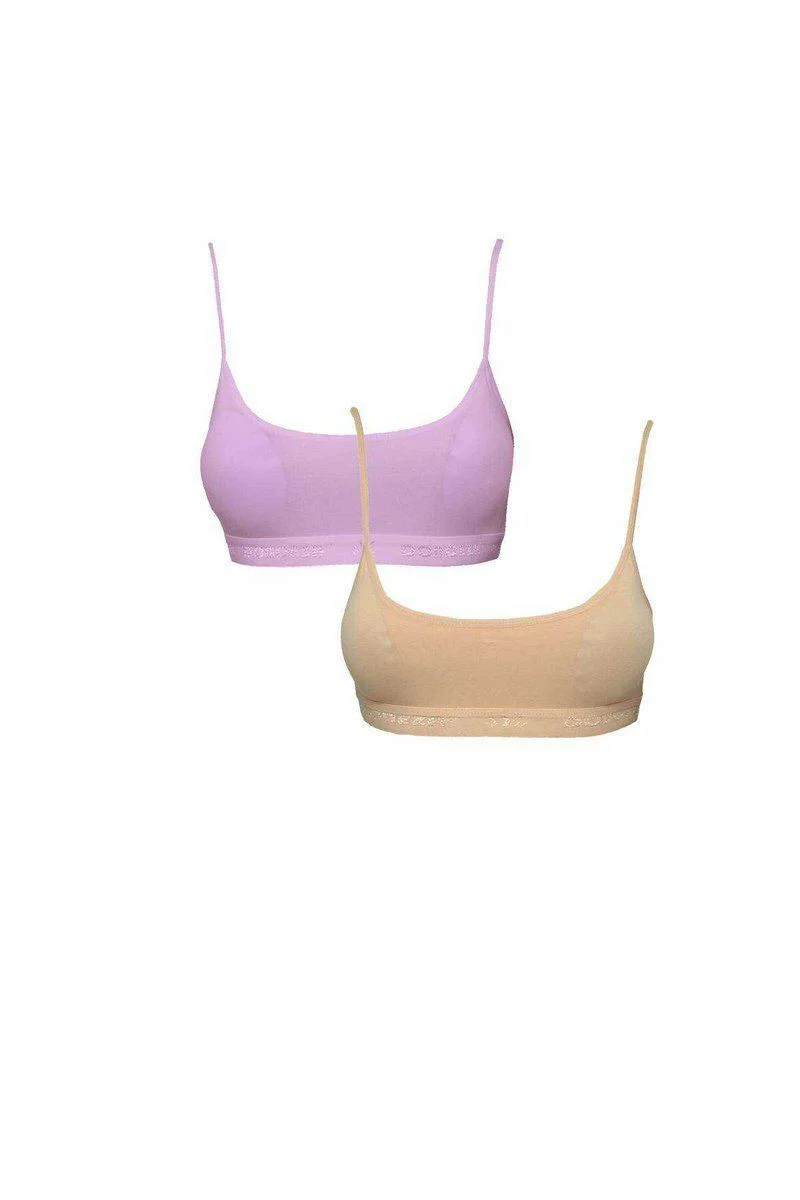 Pedli İp Askılı Büstiyer 2'li Set - Pembe & Ten Rengi Rahat İç Giyim Fiyatı, Yorumları ve Özellikleri