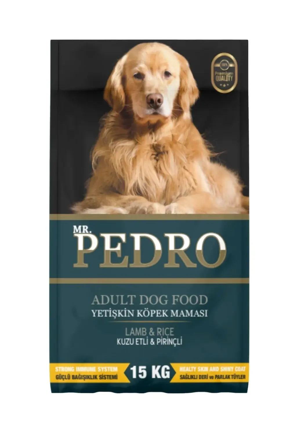 Pedro Kuzu Etli Yetişkin Köpek Maması 15 Kg - %26 Proteinli, Akti