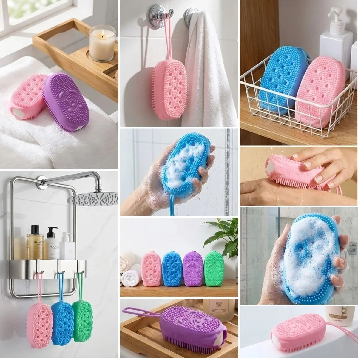 Peeling Etkili Süngerli Silikon Banyo Lifi – Asma Kancalı Duş Kesesi Bx40 Fiyatı, Yorumları ve Özellikleri