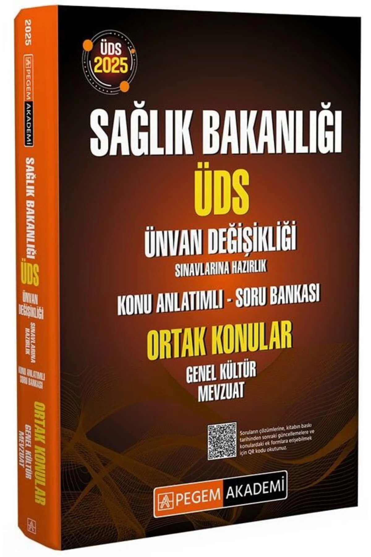 Pegem 2025 GYS ÜDS Sağlık Bakanlığı Ortak Konular Genel Kültür Mevzuat Konu Anlatımlı Soru Bankası Ü