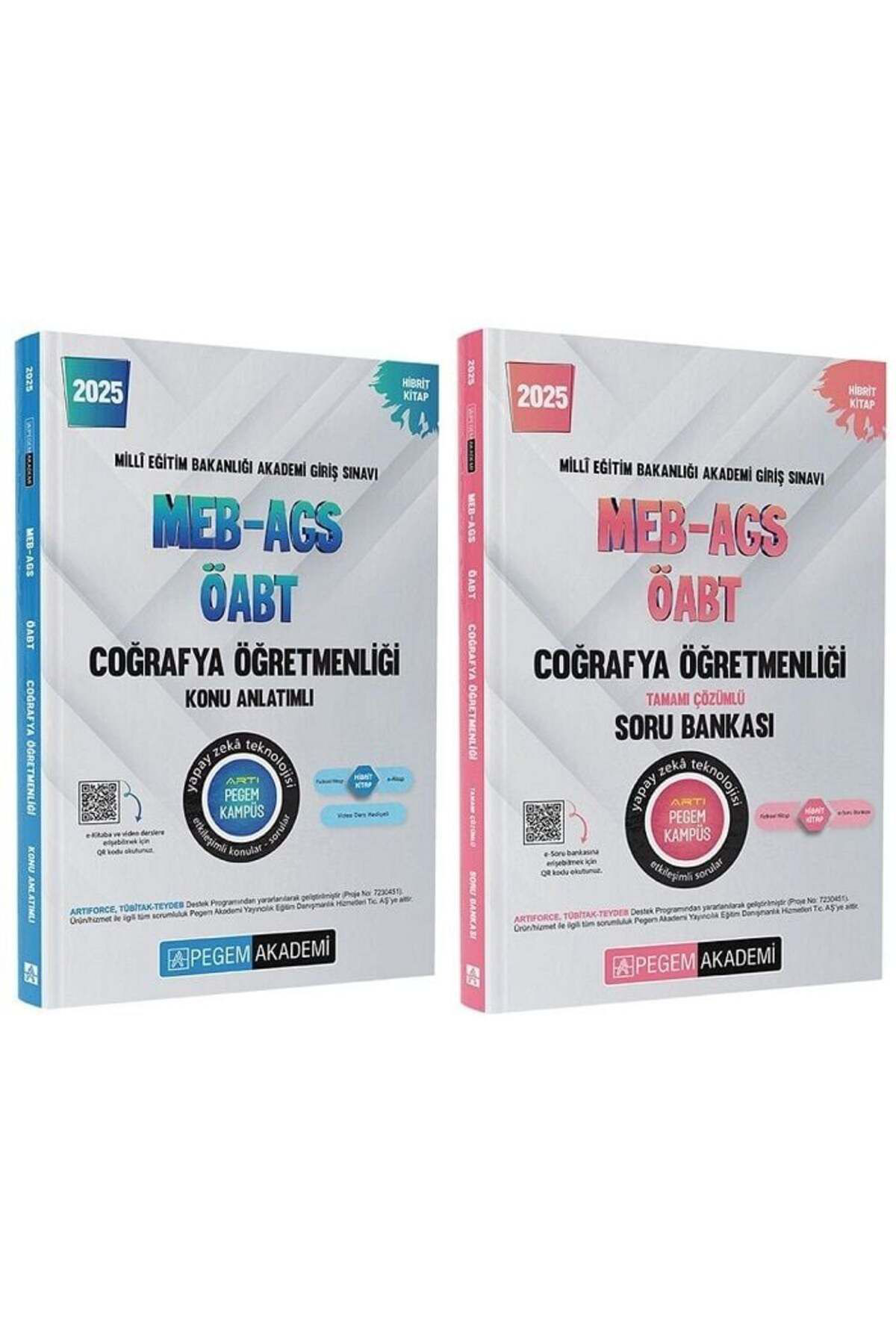 Pegem Akademi Yayincilik Pegem 2025 Öabt Coğrafya Öğretmenliği Konu Anlatimli + Soru Banka