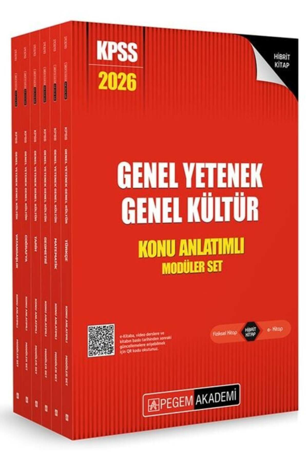 Pegem 2026 Bas. KPSS Genel Yetenek Genel Kültür Konu Anlatımlı se
