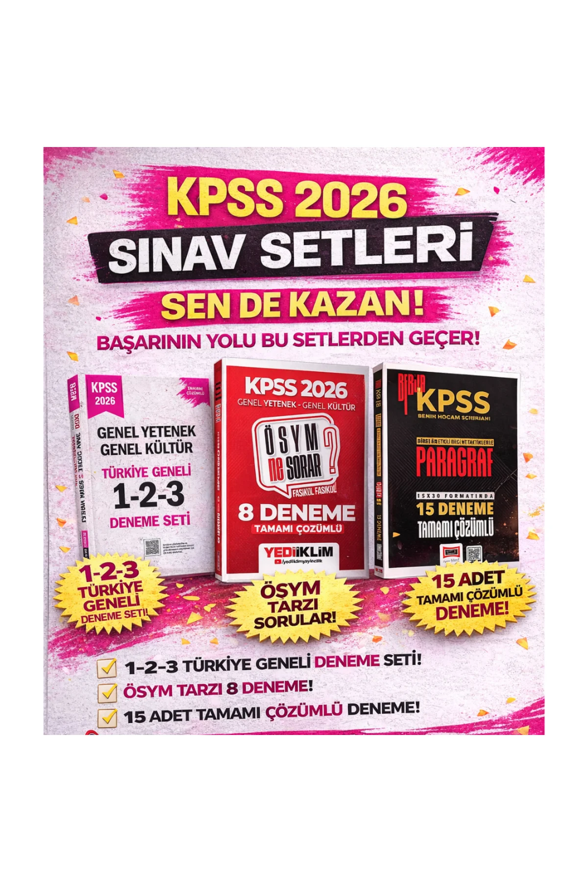 Pegem 2026 KPSS Genel Yetenek Genel Kültür Türkiye Geneli 1-2-3 (