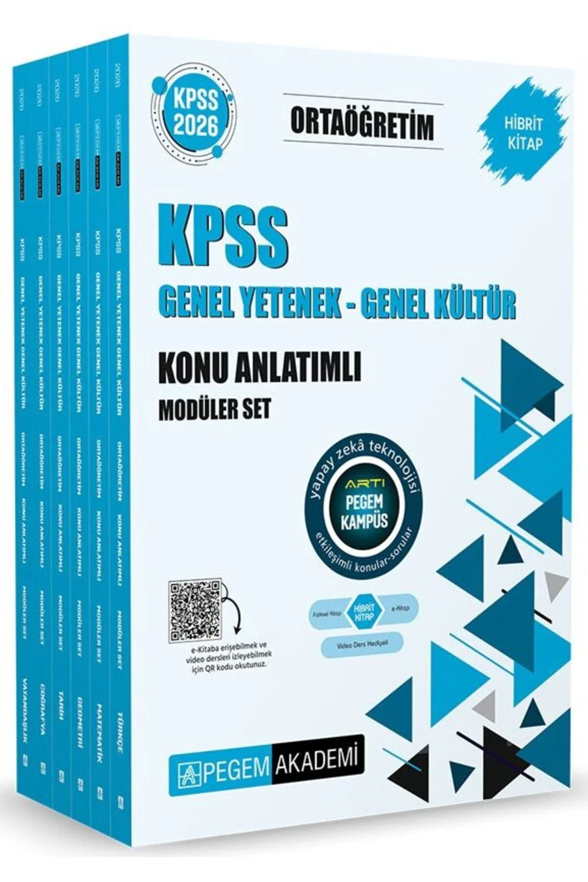 Pegem 2026 KPSS Lise Ortaögretim Konu Anlatımlı Modüler Set Pegem
