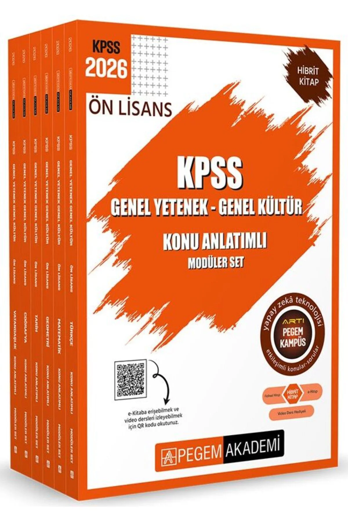 Pegem 2026 KPSS Ön Lisans Konu Anlatımlı Modüler Set Pegem Akademi Yayınları