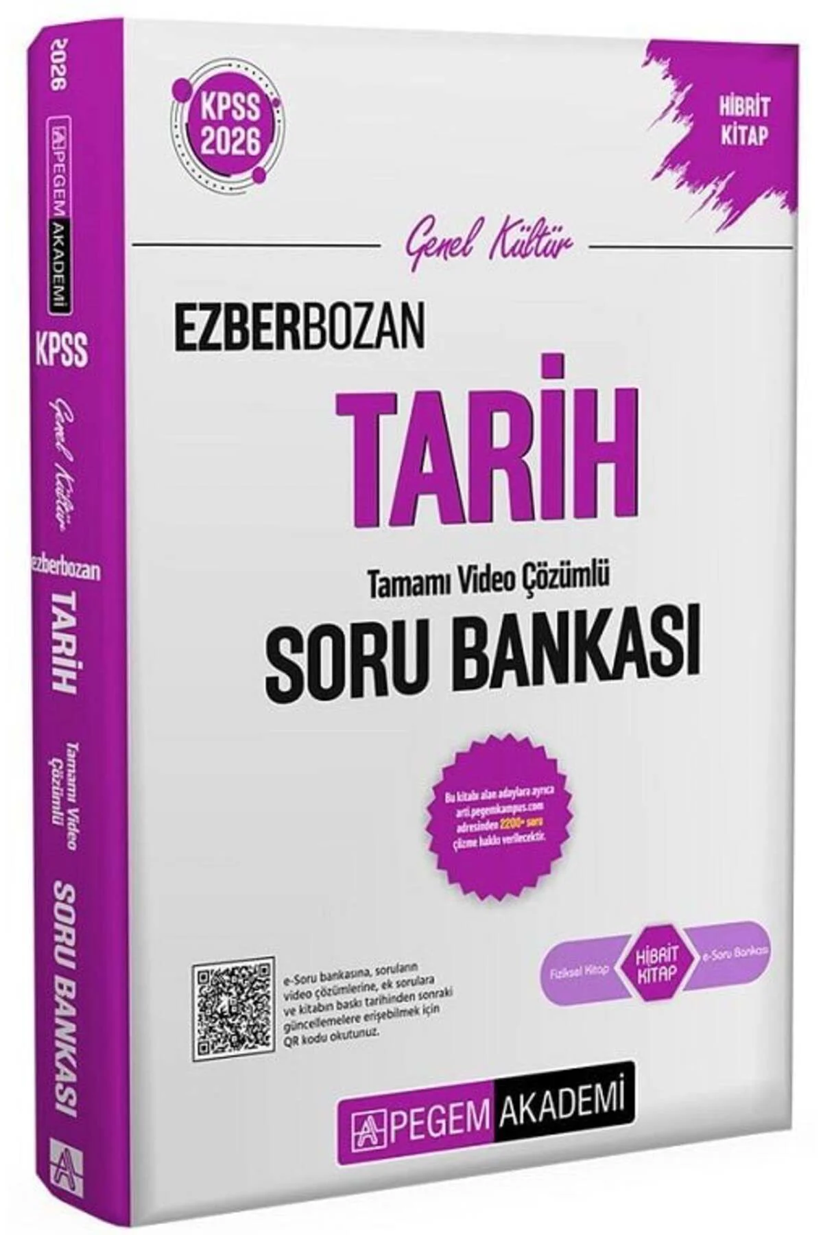 Pegem 2026 KPSS Tarih Ezberbozan Soru Bankası Çözümlü Pegem Akade