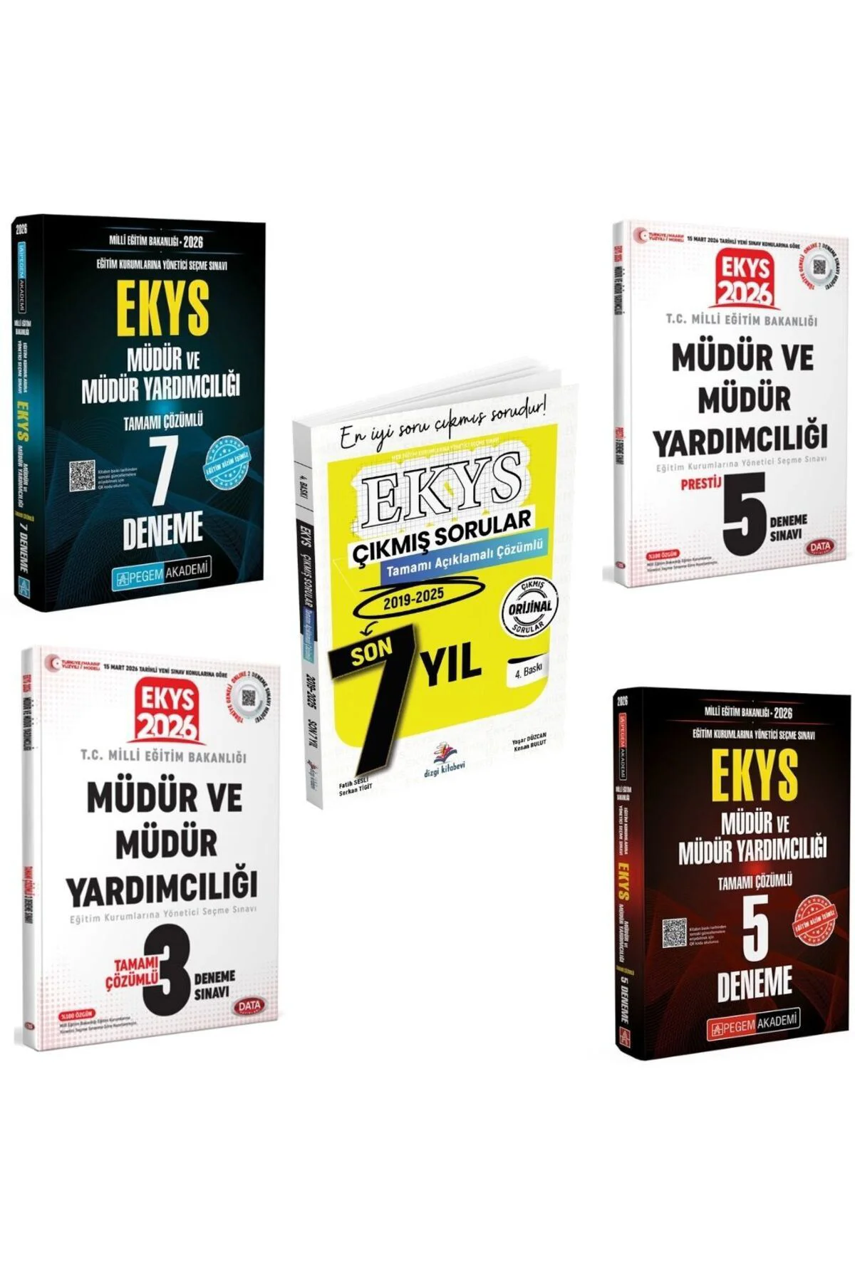 Pegem 2026 MEB EKYS Müdür ve Müdür Yardımcılığı Deneme Seti + Diz