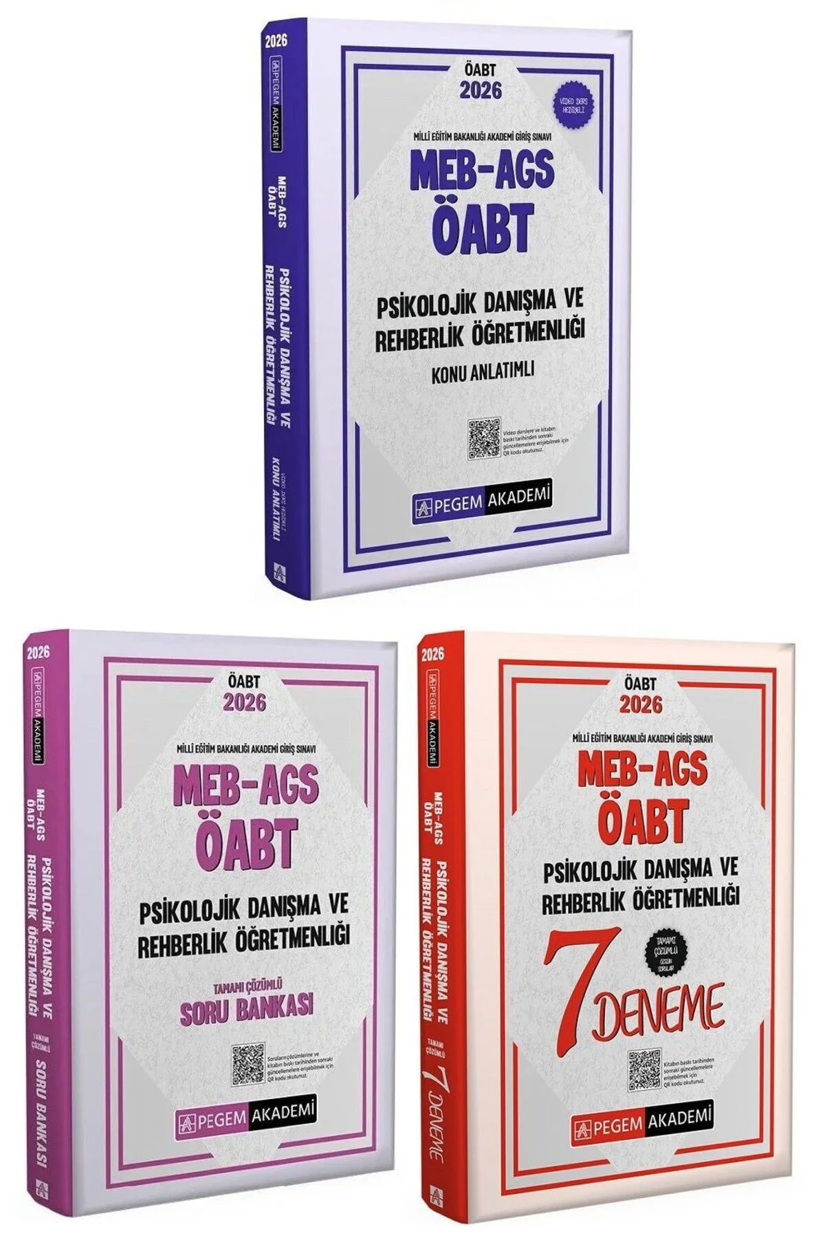 Pegem 2026 ÖABT MEB-AGS Psikolojik Danışma ve Rehber Öğretmenliği