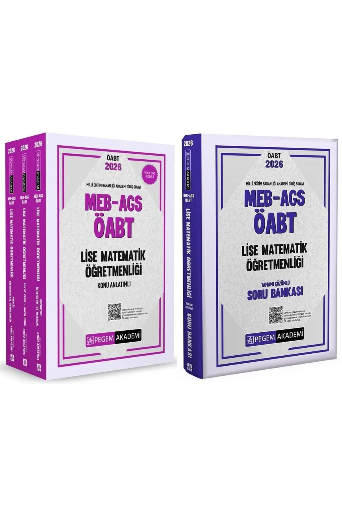 Pegem 2026 ÖABT MEB-AGS Lise Matematik Öğretmenliği Konu Anlatıml