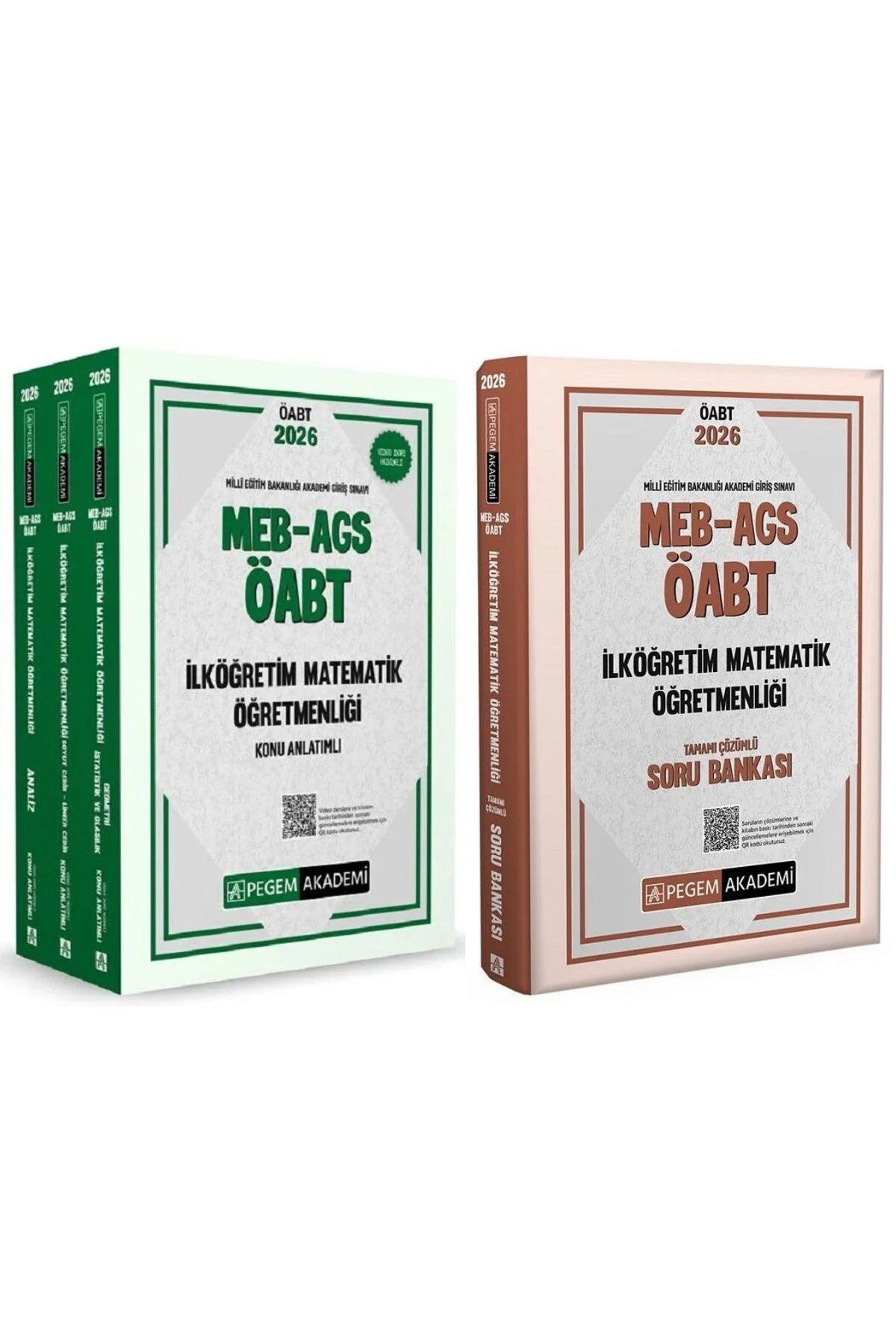 Pegem 2026 ÖABT MEB-AGS İlköğretim Matematik Öğretmenliği Konu An