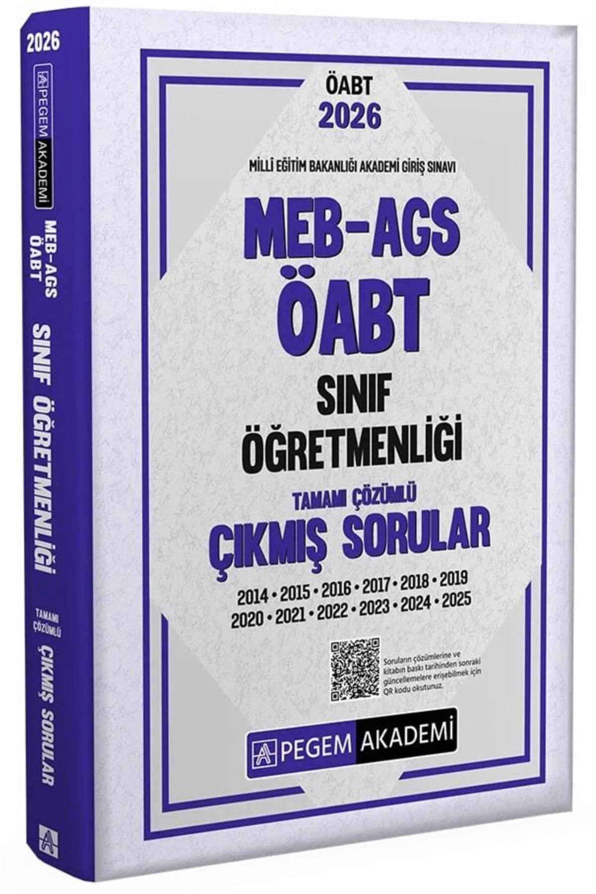 Pegem 2026 ÖABT MEB-AGS Sınıf Öğretmenliği Çıkmış Sorular Çözümlü