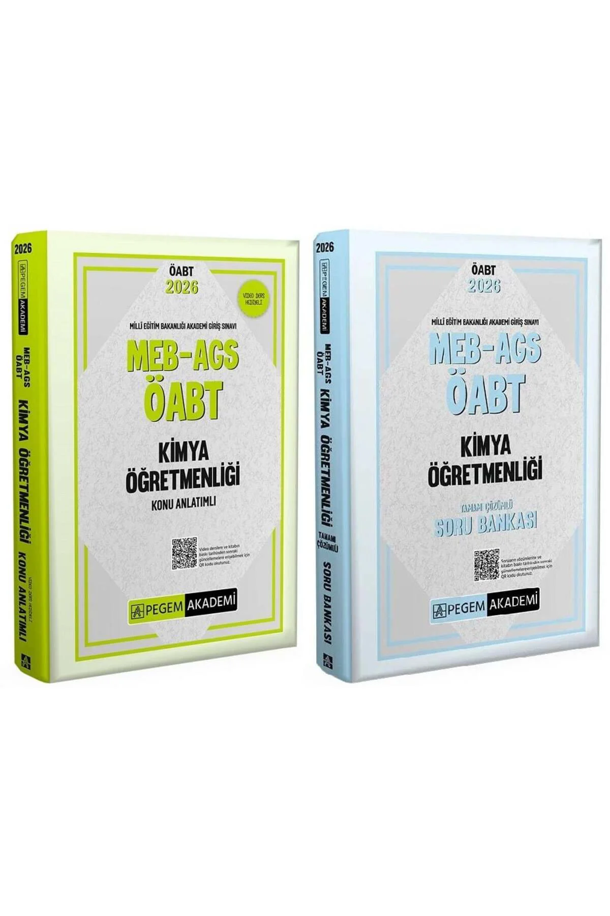 Pegem 2026 ÖABT MEB-AGS Kimya Öğretmenliği Konu Anlatımlı + Soru 