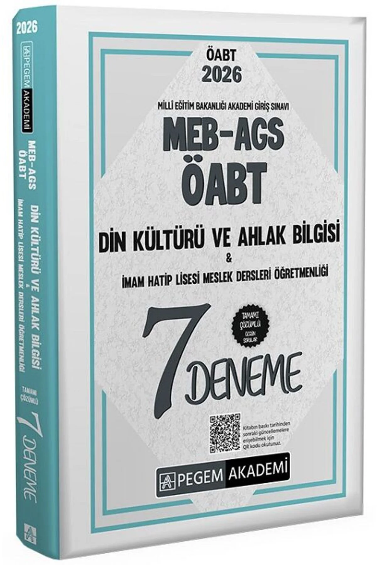 Pegem 2026 ÖABT MEB-AGS Din Kültürü ve Ahlak Bilgisi Öğretmenliği