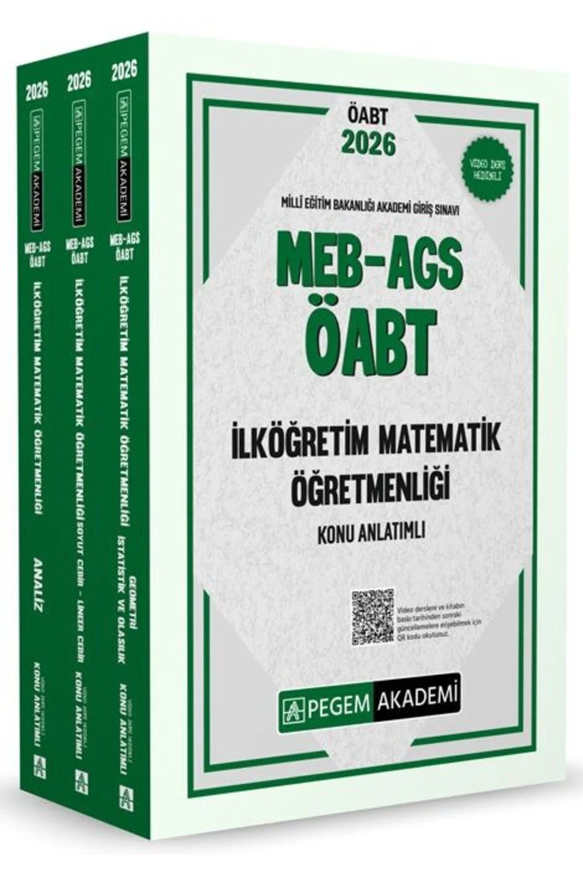 Pegem 2026 ÖABT MEB-AGS İlköğretim Matematik Öğretmenliği Konu An