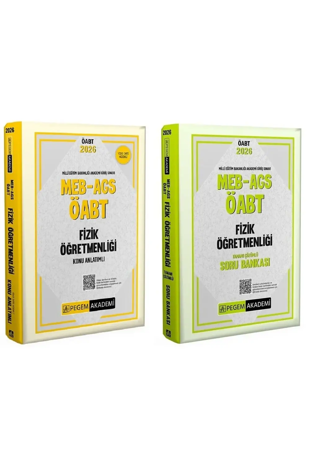 Pegem 2026 ÖABT MEB-AGS Fizik Öğretmenliği Konu Anlatımlı + Soru